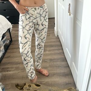 BIMBA Y LOLA Snake print skinny jeans size S